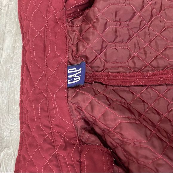 Gap Red Quilted Light Jacket - Picture 4 of 6